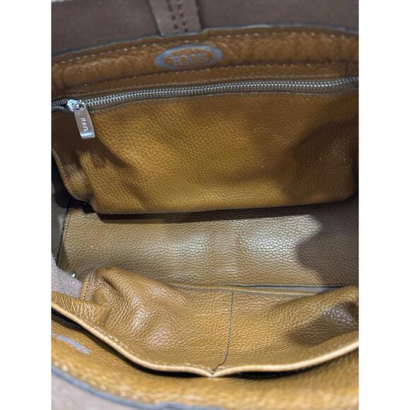 Tod's Women's Leather Handbag D Bag Tote Bag Brown Made In Italy - Picture 4 of 15